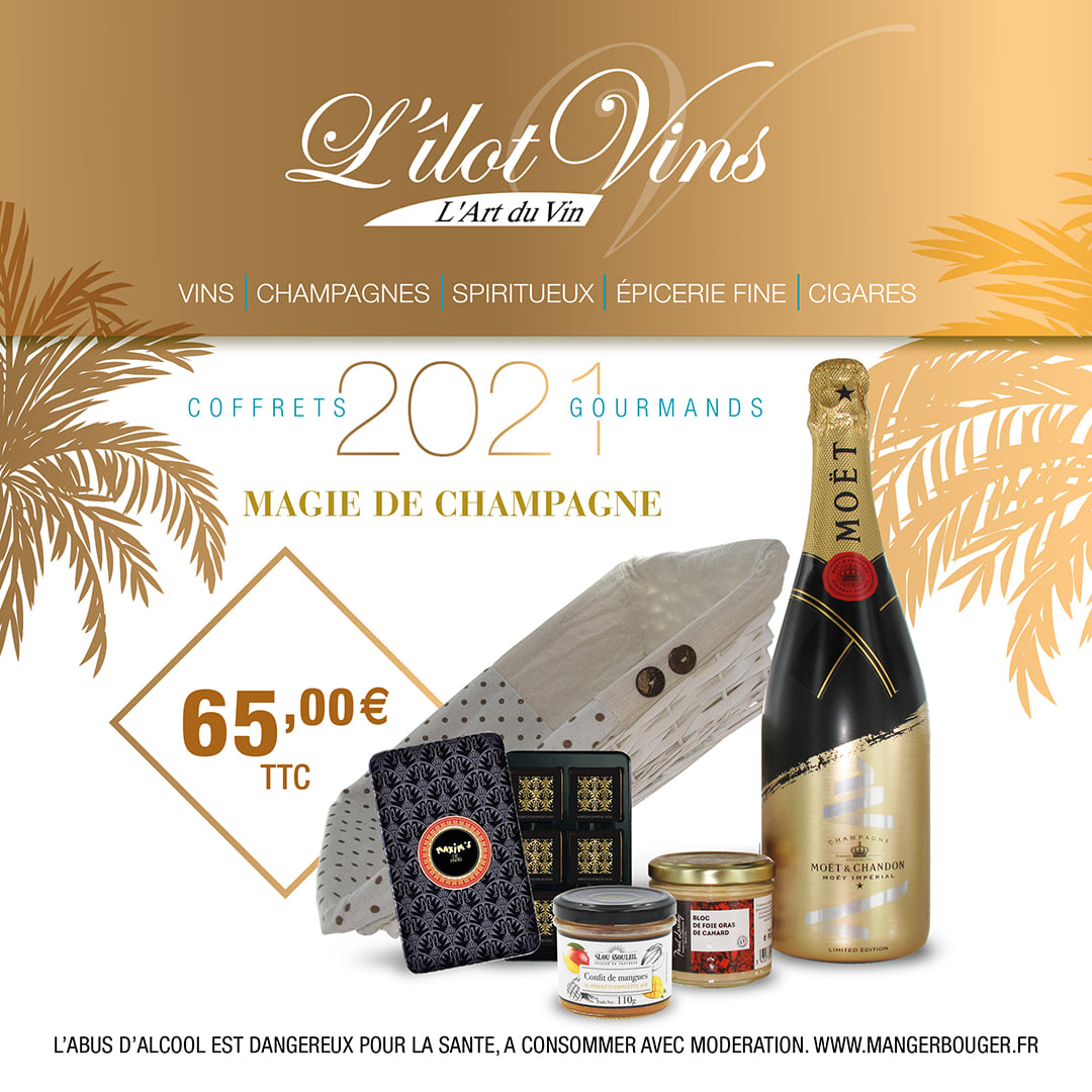 Coffret Cadeau Champagne Moët et Chandon Brut Impérial