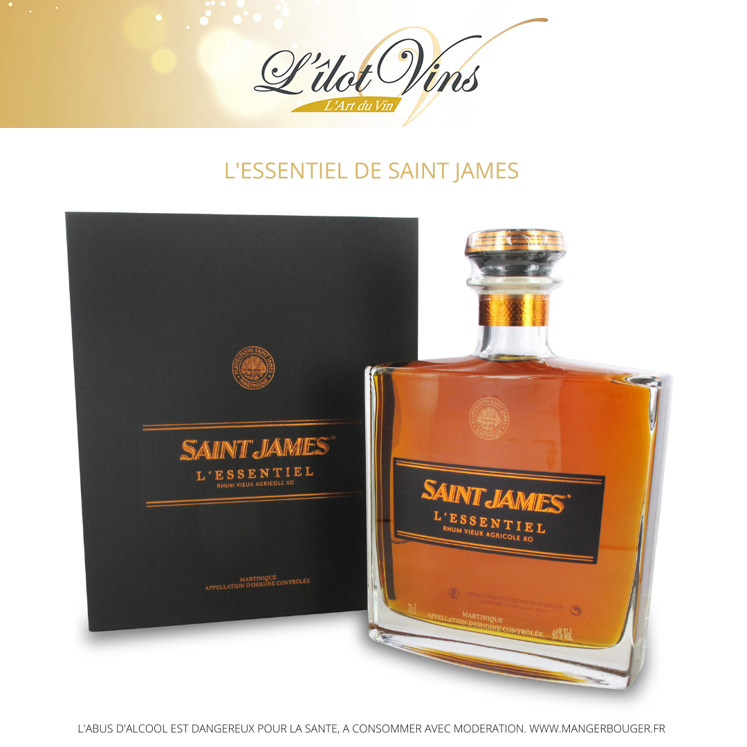 Coffret Cadeau Rhum Arrangé Vanille Saint James